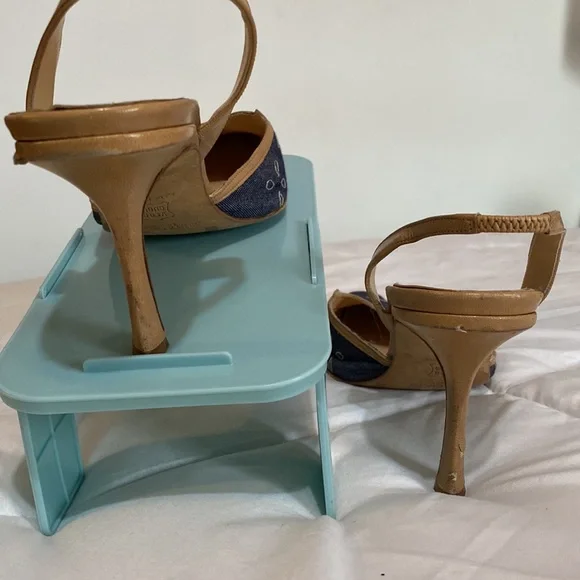 🔥 🔥 🔥 denim Jimmy Choo Heels - Picture 7 of 12